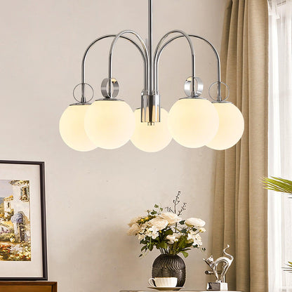 Modern Chandelier with Adjustable Brightness — alternate angle