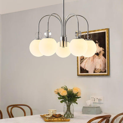 Modern Chandelier with Adjustable Brightness — front view