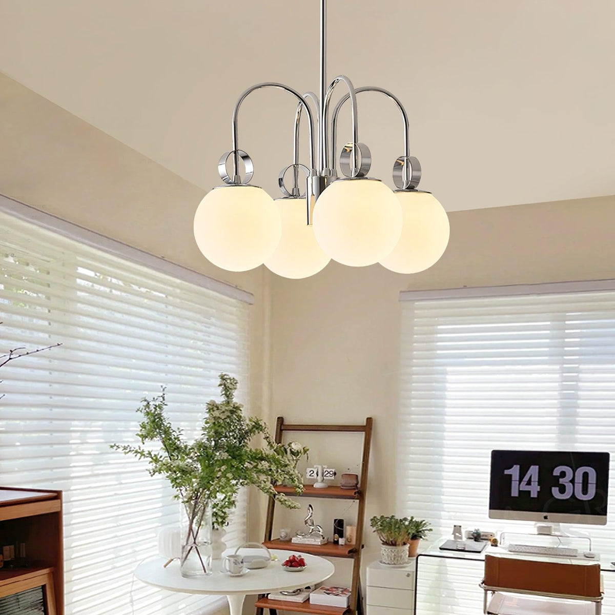 Modern Chandelier with Adjustable Brightness