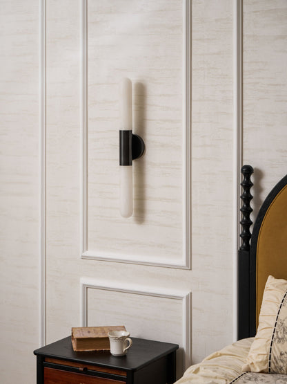 Alabaster Wall Light, Energy Efficient LED