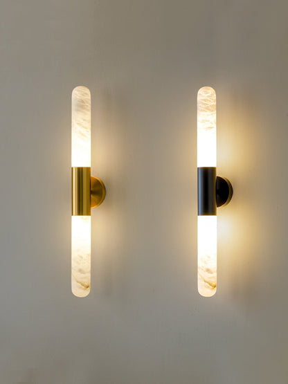 Alabaster Wall Light, Energy Efficient LED