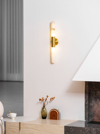 Alabaster Wall Light, Energy Efficient LED
