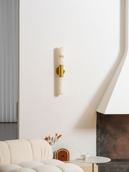 Alabaster Wall Light, Energy Efficient LED