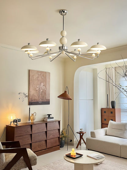 Brennware Celvara Modern Chandelier Elegant Lighting Adjustable Height – detail view