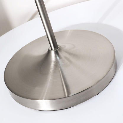 Ceramic Ribbed Table Lamp with Adjustable Brightness