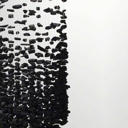 Charcoal Chandelier with Adjustable Height — detail view
