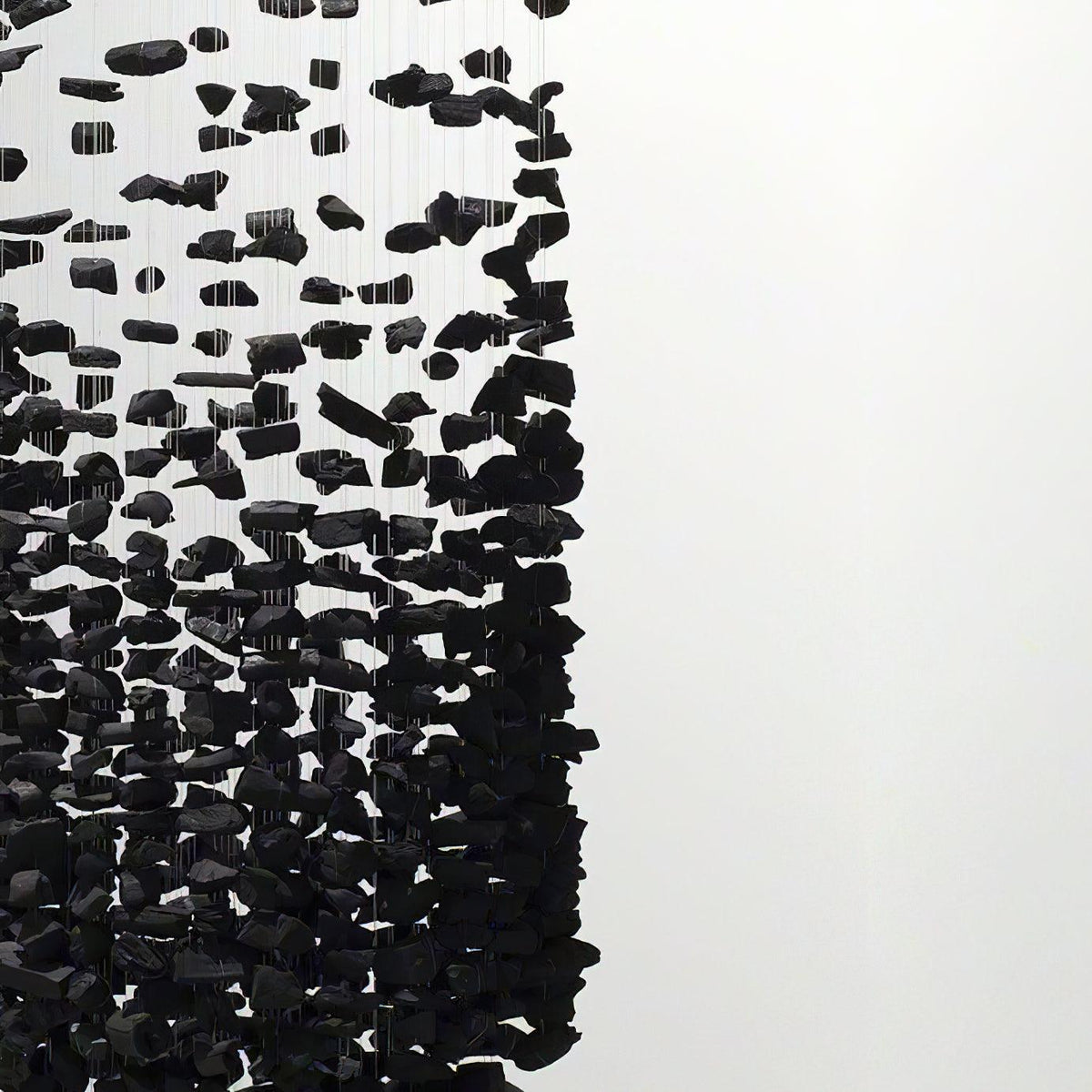 Charcoal Chandelier, Adjustable Brightness
