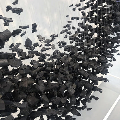 Charcoal Chandelier, LED Compatible
