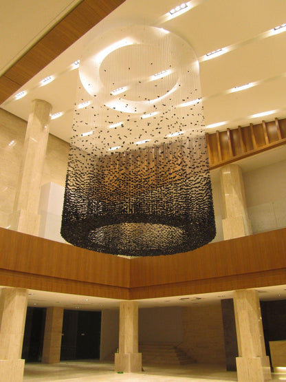 Charcoal Chandelier, LED Compatible