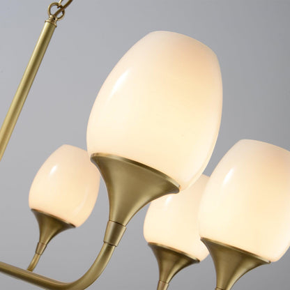 Statement Chandelier with Adjustable Height