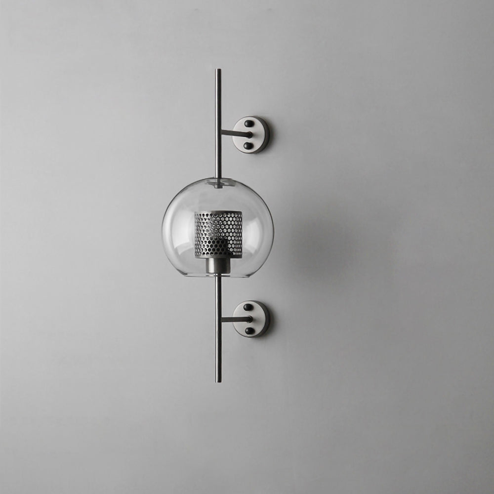 Glass Wall Light with Adjustable Brightness