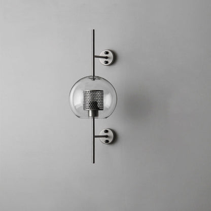 Glass Wall Light with Adjustable Brightness