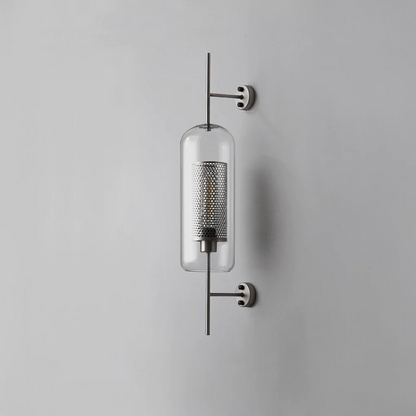 Glass Wall Light with Adjustable Brightness