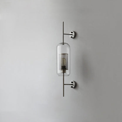 Glass Wall Light with Adjustable Brightness
