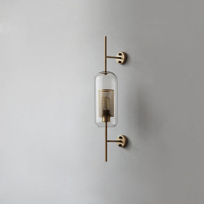 Glass Wall Light with Adjustable Brightness