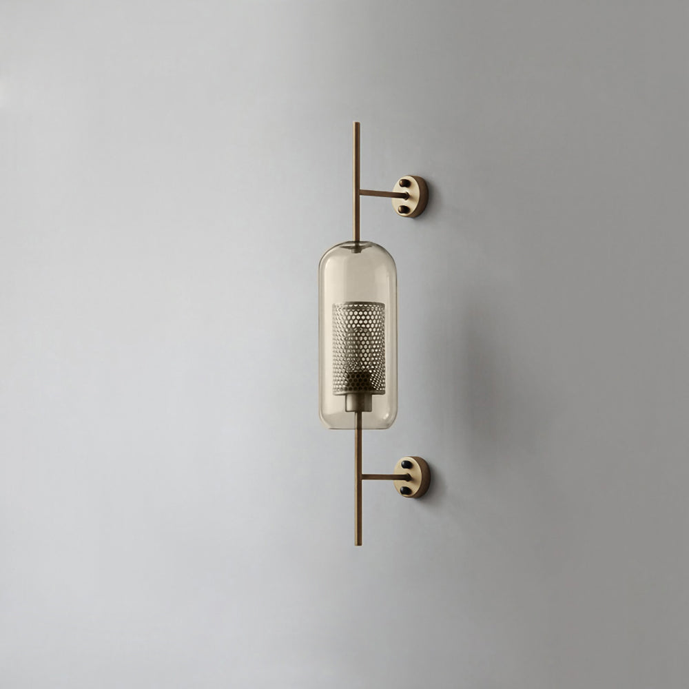 Glass Wall Light with Adjustable Brightness — alternate angle