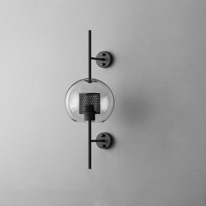 Glass Wall Light with Adjustable Brightness