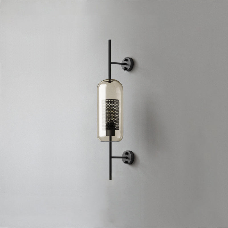 Glass Wall Light with Adjustable Brightness — front view