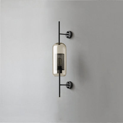 Glass Wall Light with Adjustable Brightness — front view