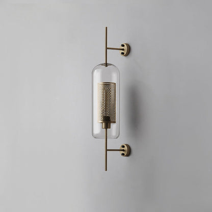 Glass Wall Light with Adjustable Brightness