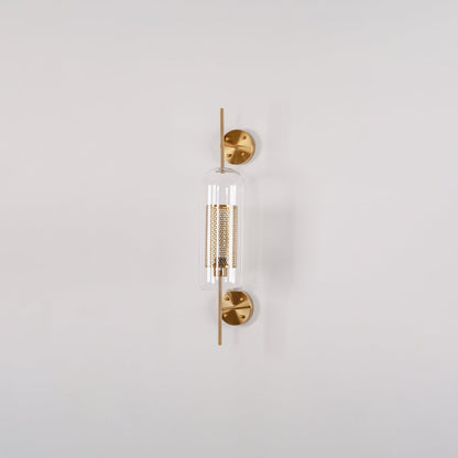 Glass Wall Light with Adjustable Brightness
