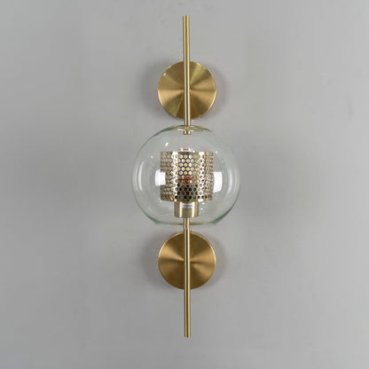 Glass Wall Light with Adjustable Brightness