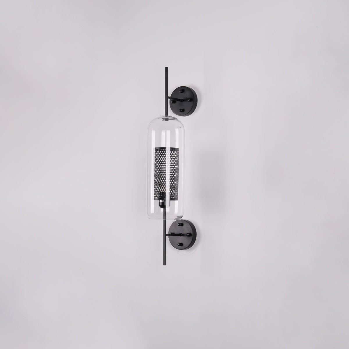 Glass Wall Light with Adjustable Brightness