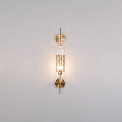 Glass Wall Light with Adjustable Brightness