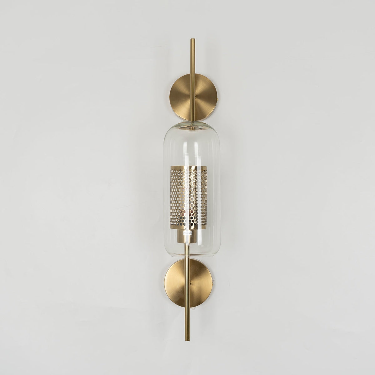 Glass Wall Light with Adjustable Brightness