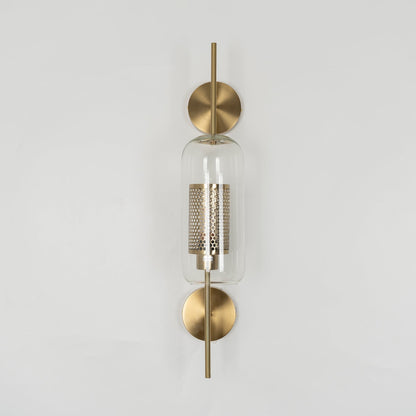 Glass Wall Light with Adjustable Brightness