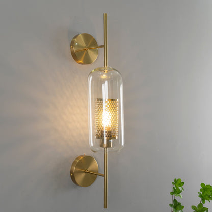 Glass Wall Light with Adjustable Brightness