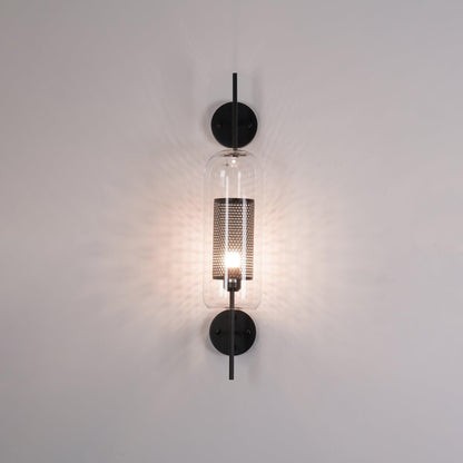 Glass Wall Light with Adjustable Brightness