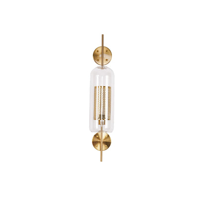 Glass Wall Light with Adjustable Brightness