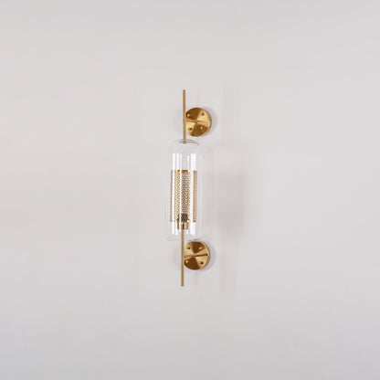 Glass Wall Light with Adjustable Brightness