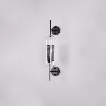Glass Wall Light with Adjustable Brightness