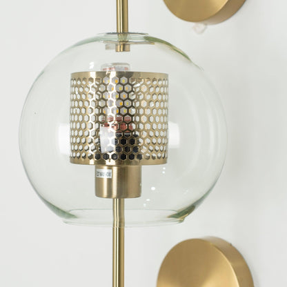 Glass Wall Light with Adjustable Brightness
