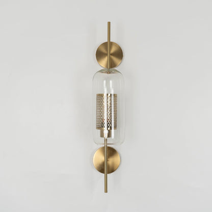 Glass Wall Light with Adjustable Brightness