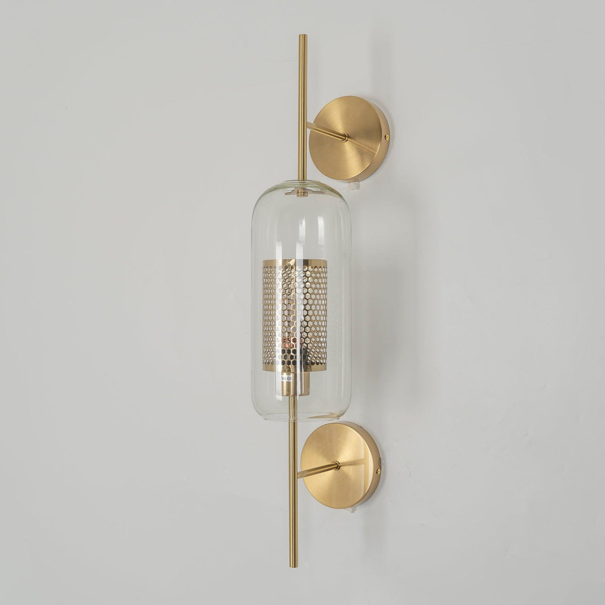 Glass Wall Light with Adjustable Brightness
