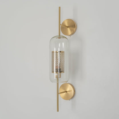 Glass Wall Light with Adjustable Brightness