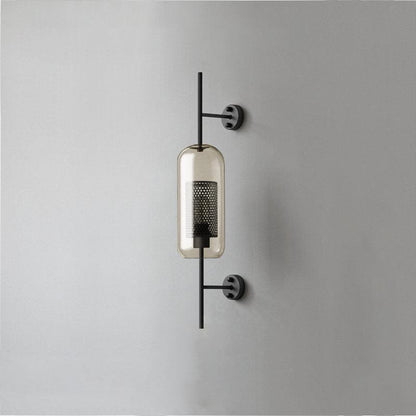 Glass Wall Light with Adjustable Brightness
