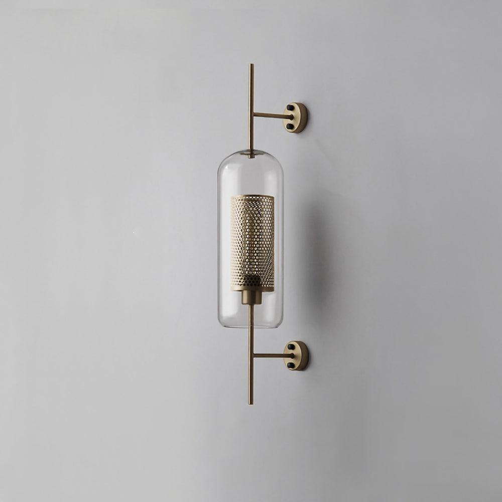 Glass Wall Light with Adjustable Brightness