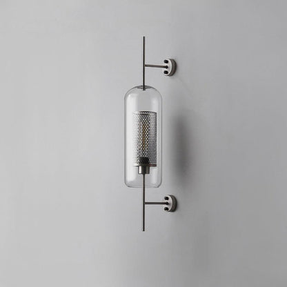 Glass Wall Light with Adjustable Brightness
