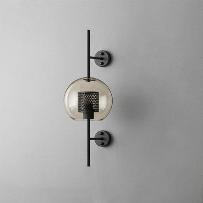 Glass Wall Light with Adjustable Brightness