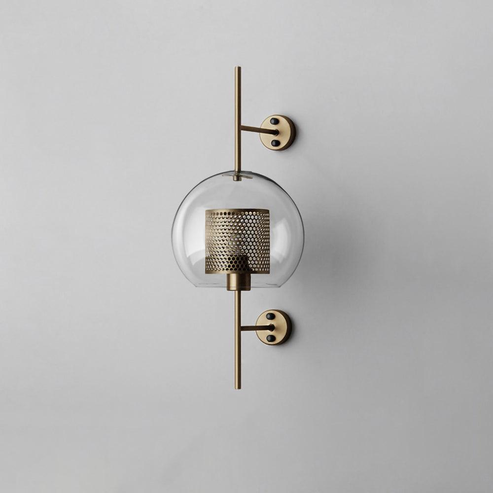 Glass Wall Light with Adjustable Brightness