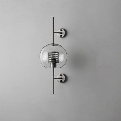 Glass Wall Light with Adjustable Brightness