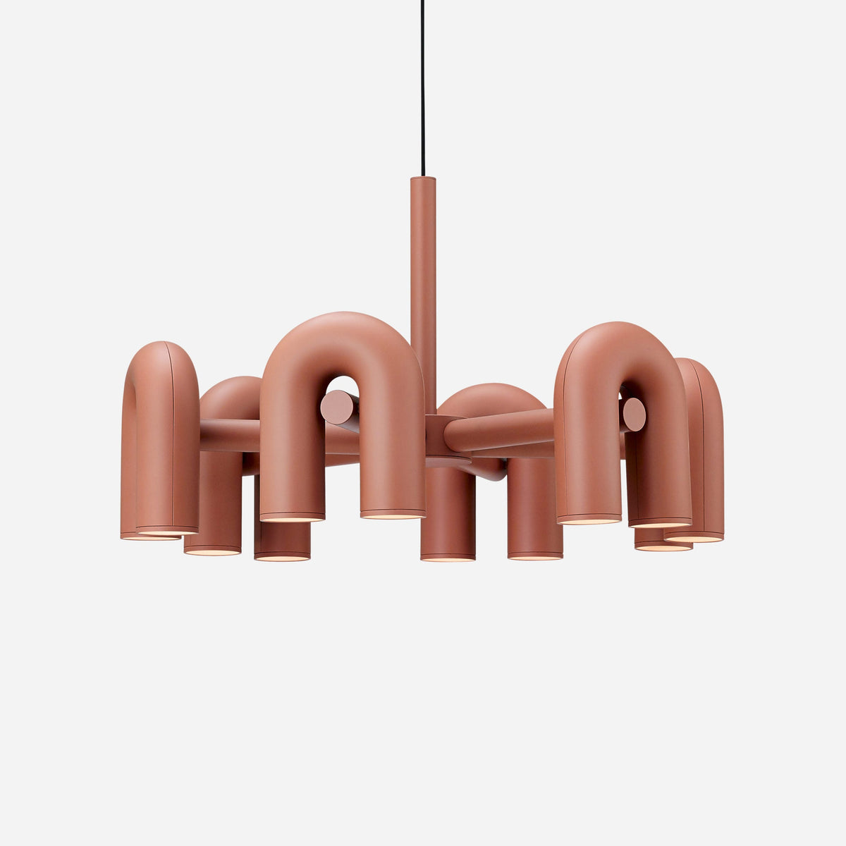 Cirkus Chandelier - Elegant Design with Adjustable Height & LED Compat — front view
