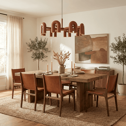 Cirkus Chandelier - Elegant Design with Adjustable Height & LED Compat — lifestyle view