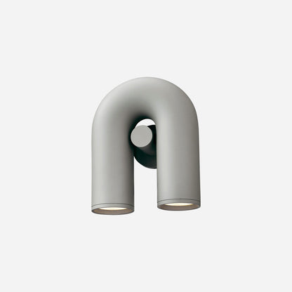 Round Wall Lamp with Adjustable Brightness