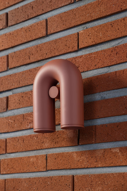 Round Wall Lamp with Adjustable Brightness