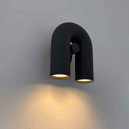 Round Wall Lamp with Adjustable Brightness
